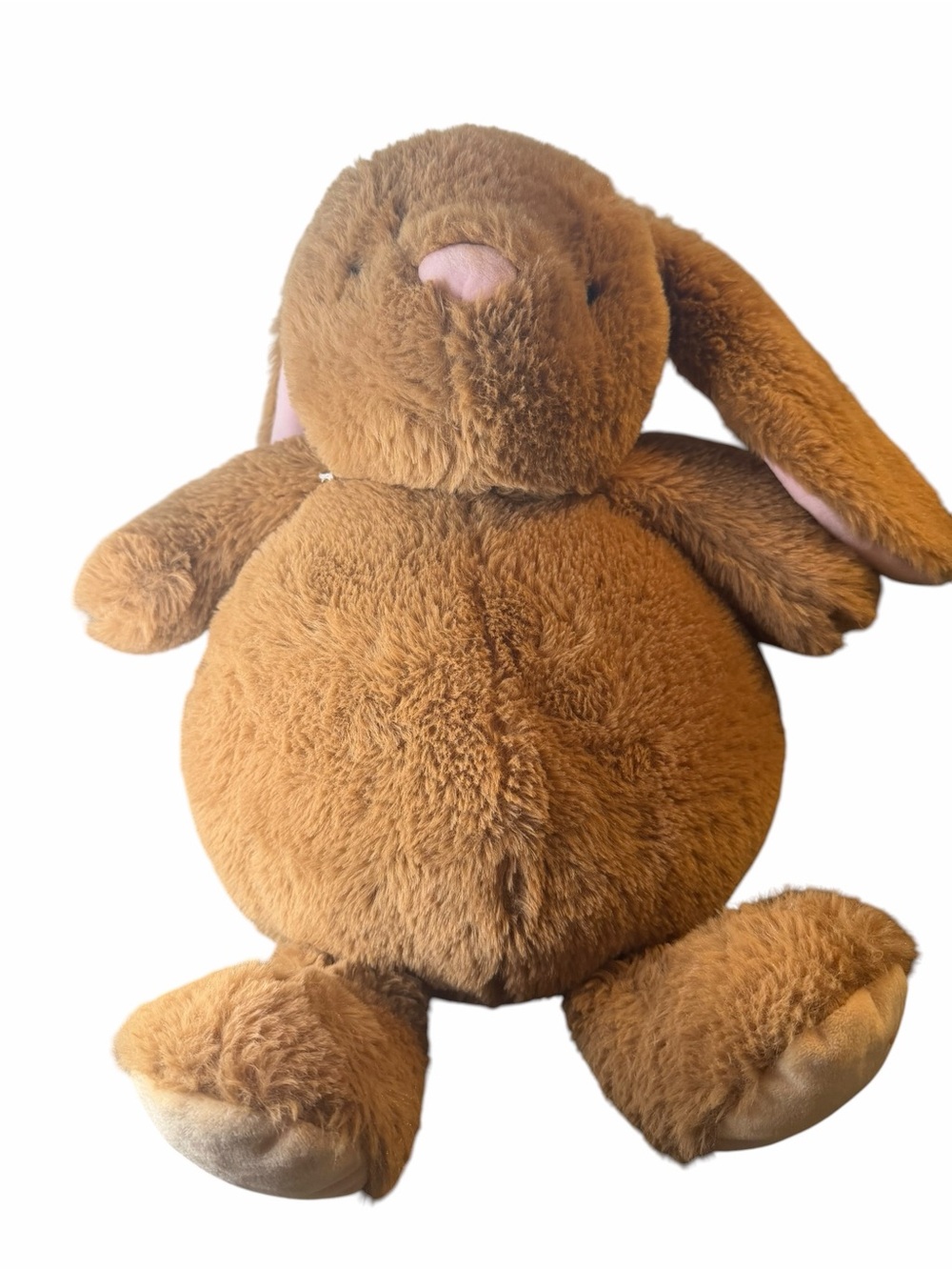 Walmart Brown Bunny Rabbit Plush Stuffed Animal 18” Floppy Ears Soft Toy